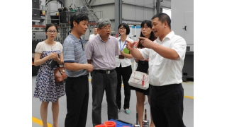 浙江省经信委综合处一行调研企业