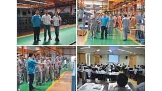 全体员工赴南通同行企业参观学习
