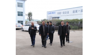 丽水市科技局局长沈世山、档案局局长陈鸿斌调研企业