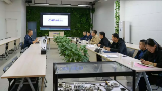 齐齐哈尔市科协党组书记石国辉一行莅临畅尔考察